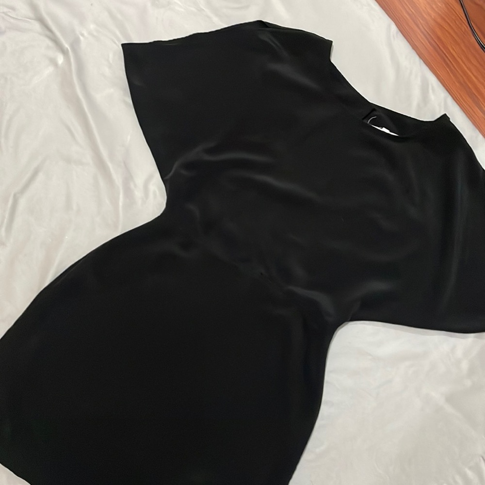 BCBGeneration black open back dress size 8